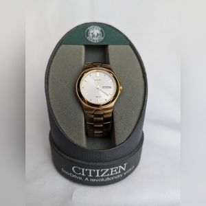 Gold Citizen Eco Drive E100-K17551 Stainless Steel Men's Watch